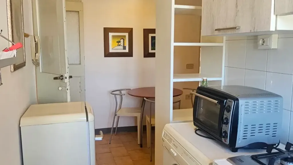 Kitchen - Apartment with Frescoed Ceilings in Jesi