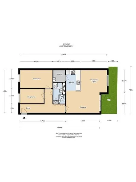 Plan - Apartment with Balcony in Utrecht