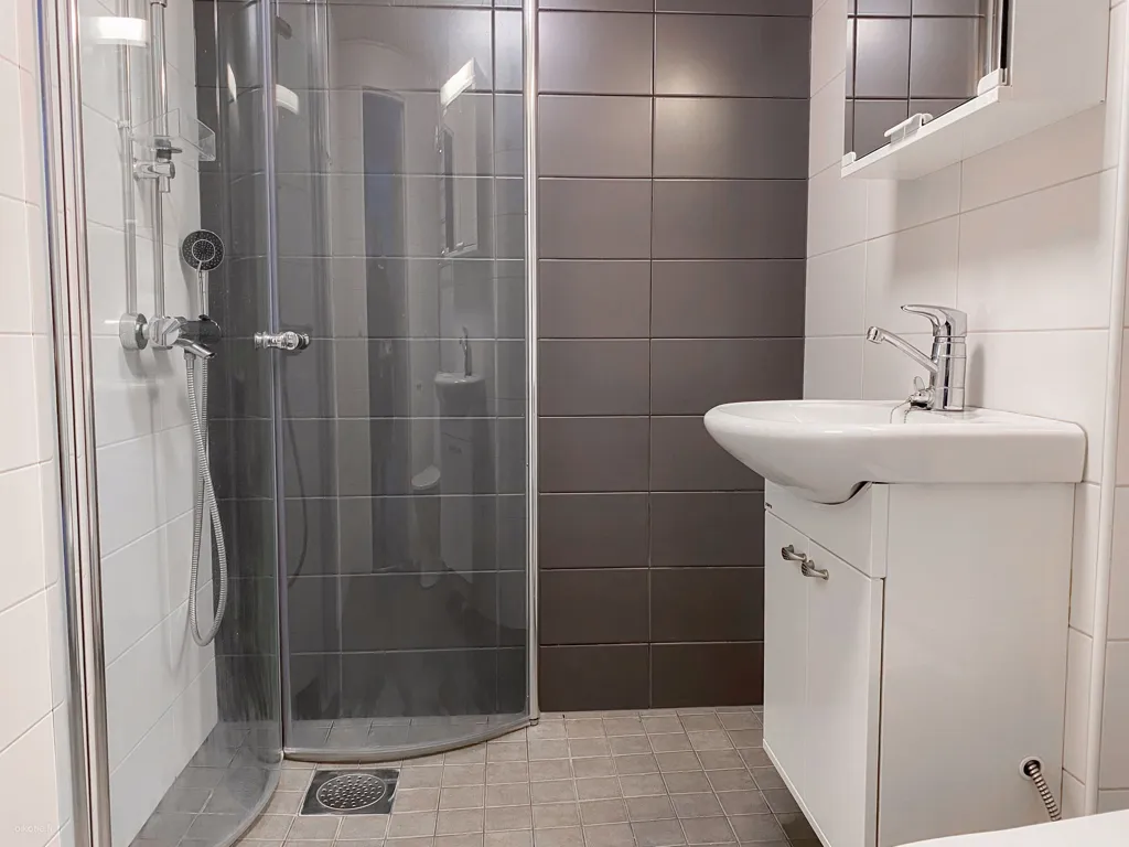 Salles de bain - Modern Studio Flat Near Tampere University