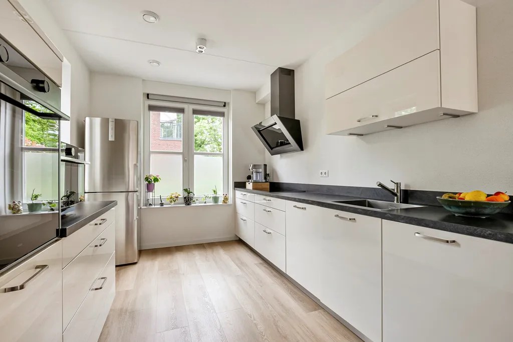 Cuisine - Modern Two-Storey House with Garden in Babberich