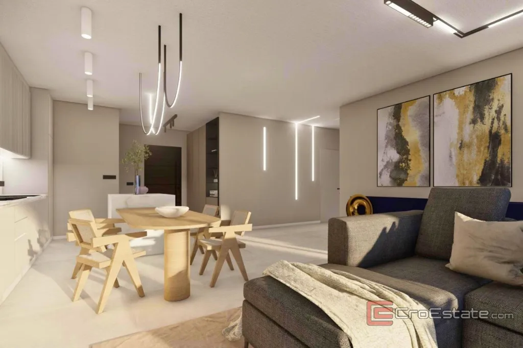 Séjour - Ground Floor Apartment with Pool in Poreč