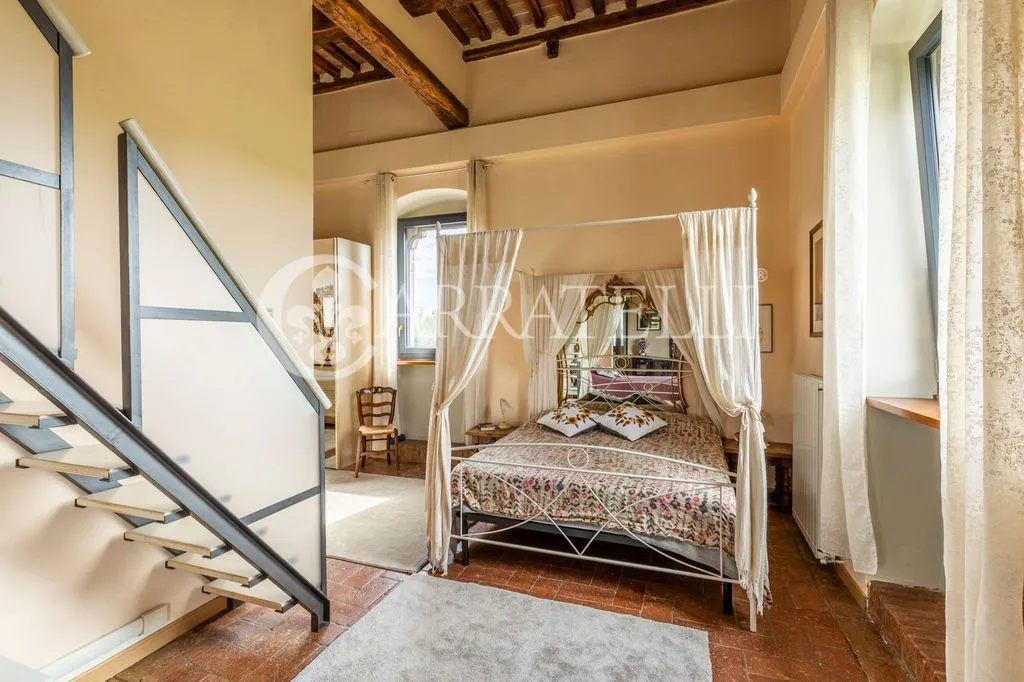 Chambres - Medieval Tower with Panoramic Views in Monteriggioni