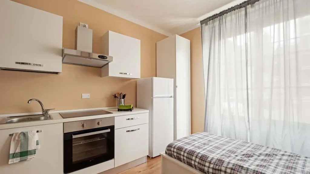 Cuisine - Studio Flat with Open Kitchen in Milan