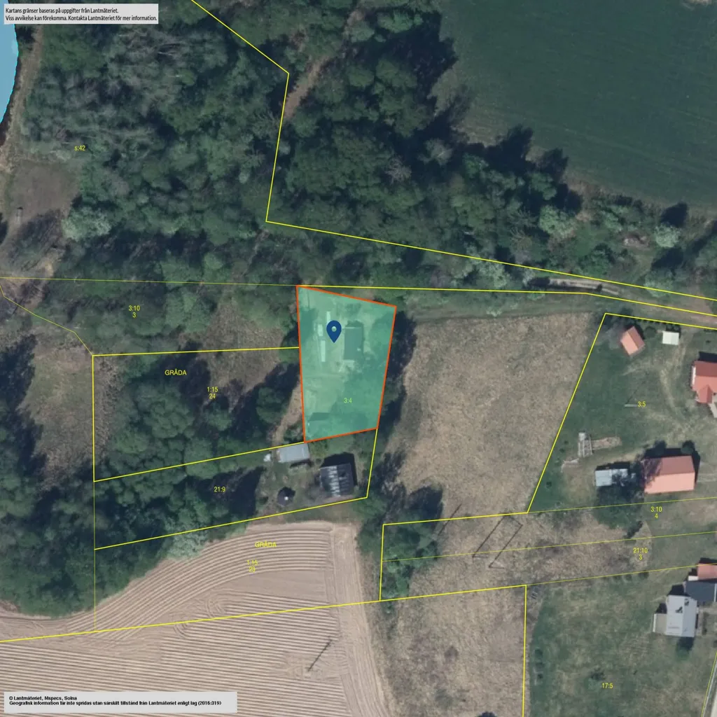 1-toaline maja asukohas Gagnefs kommun
