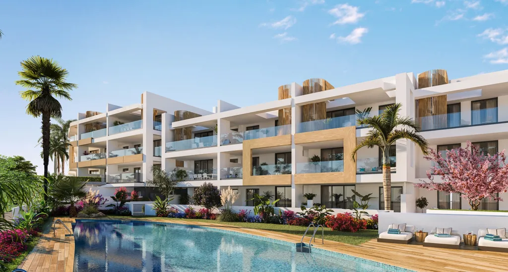 Bassein - Apartment with Pool and Sea View in Costa del Sol