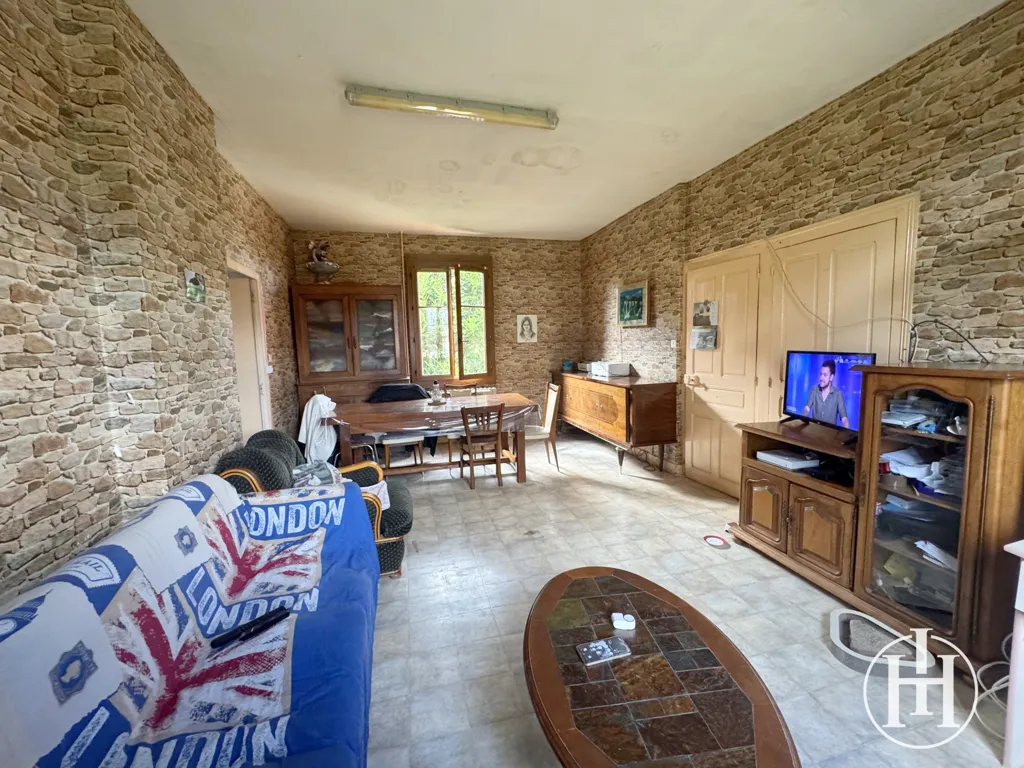 Séjour - Maison à rénover avec jardin à Lurcy-Lévis