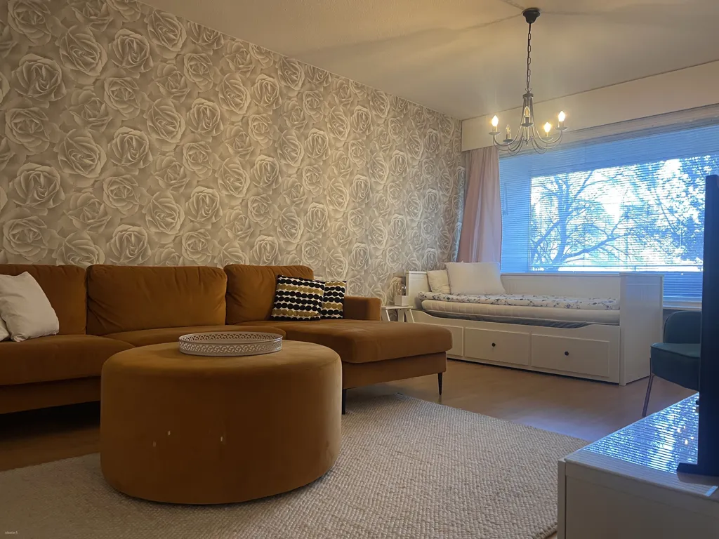 Séjour - 2-Bedroom Apartment with Balcony in Seinäjoki Centre