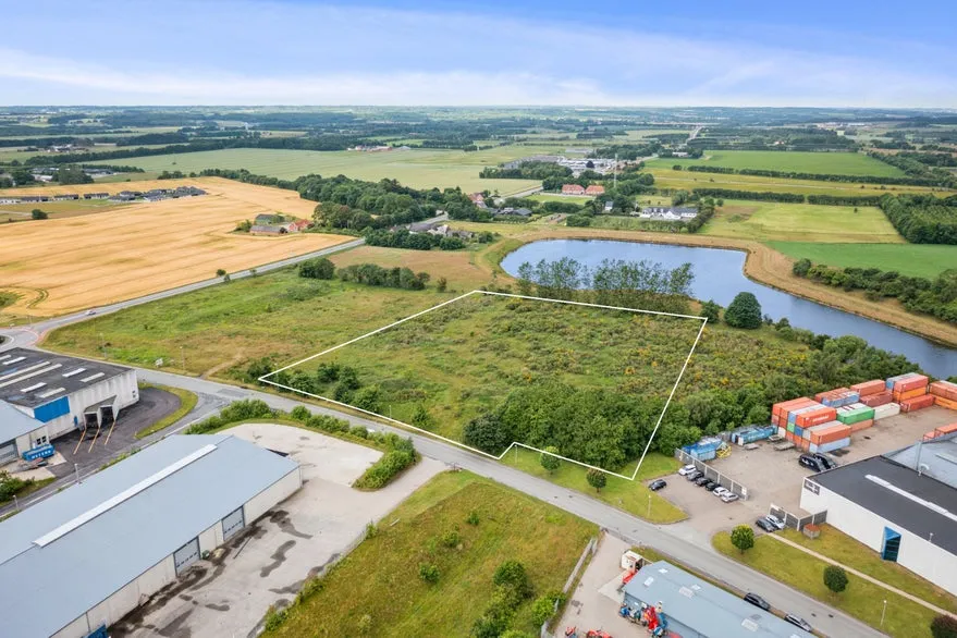 Vue aérienne - Commercial Plot near Holstebrovej, Viborg