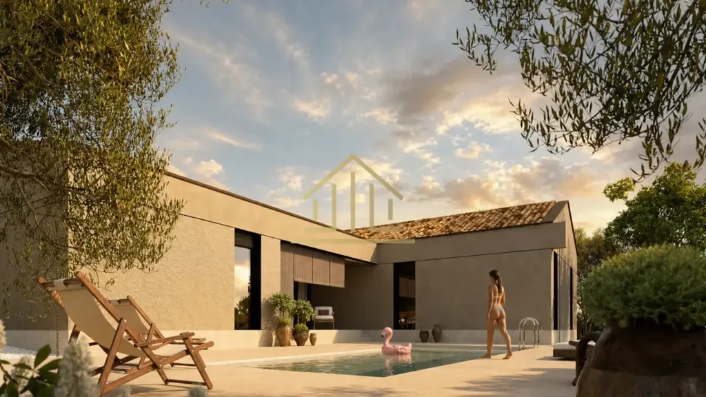 Bassein - Contemporary Villa with Pool in Cavriana