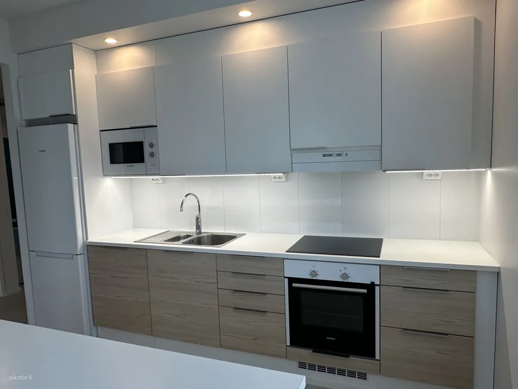 Cucina - Spacious Apartment with Balconies in Kuopio