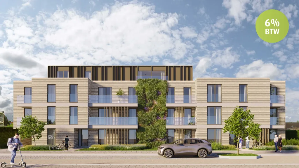 Eco-Friendly Apartments with Terraces in Meise
