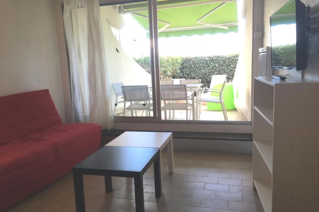 Séjour - Appartement T2+Cabine à la Grande Motte