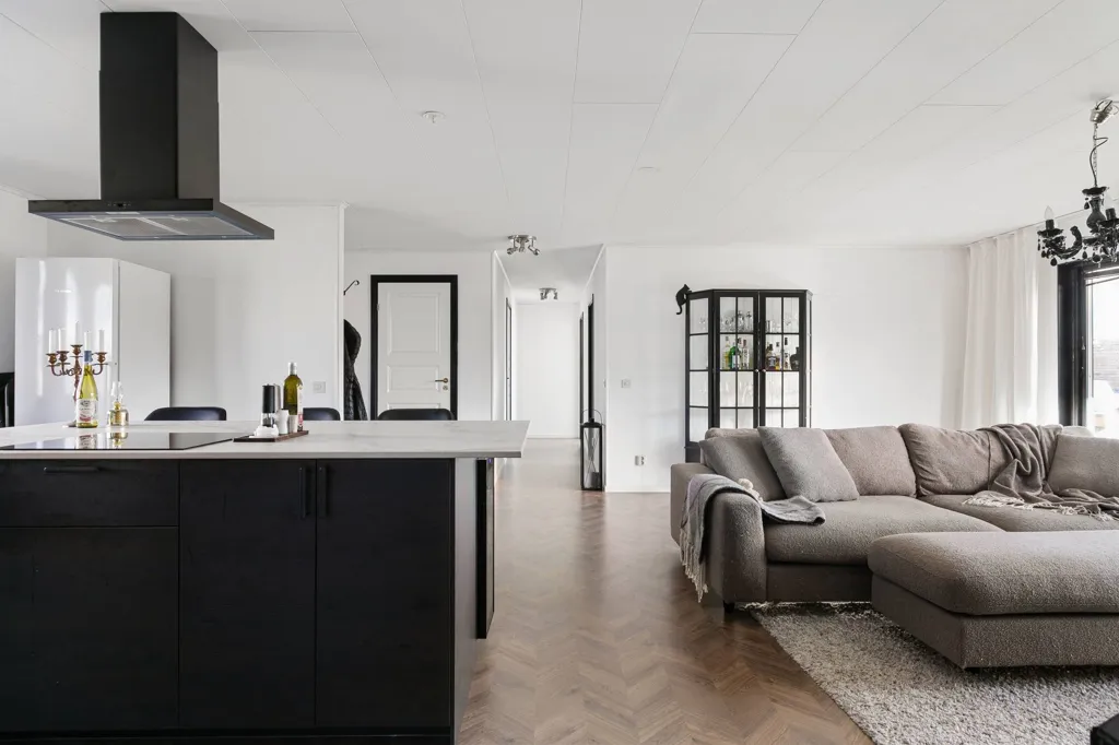 Köök - Charming Villa with Pool in Marstrand