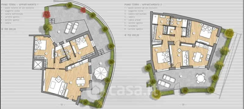 Modern Trilocale with Sea View in Celle Ligure