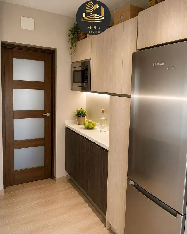 Cuisine - 2-Bedroom Apartment with Balcony in Peñamefecit