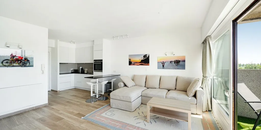 Séjour - Studio avec Vue Panoramique à Duinbergen