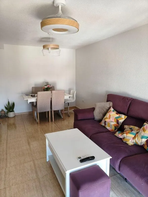 Séjour - Apartment with Sea View in Roquetas Centre