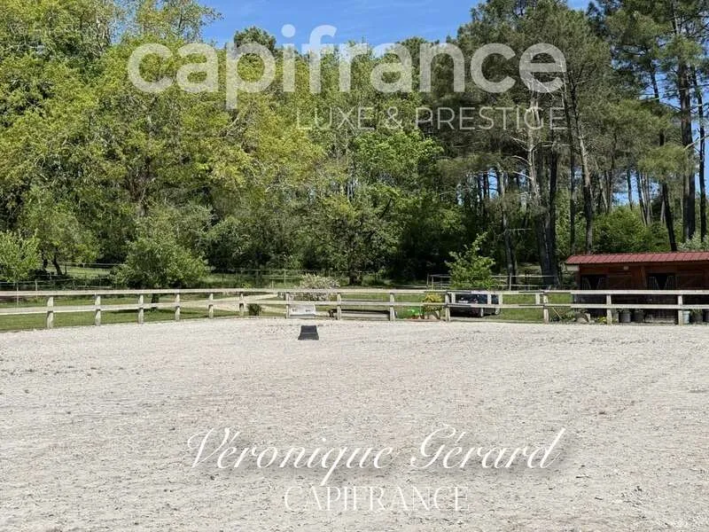Aed - Equestrian Property with Longère in Salleboeuf