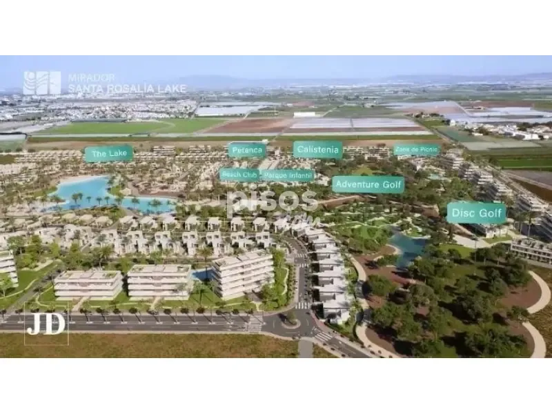 Vista aerea - Modern Apartment with Golf Resort Access in Murcia
