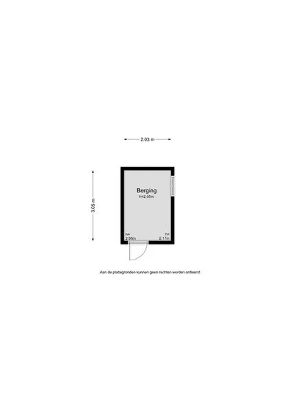 Planimetria - Modernised 1930s Semi-detached House in Bolsward