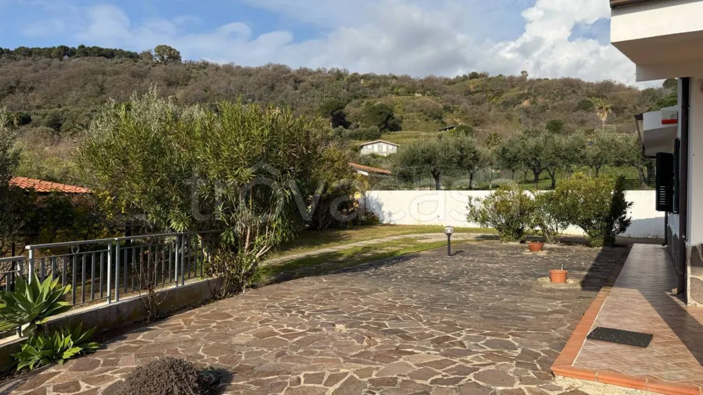 Terrasse - Villa with Sea View in Ricadi