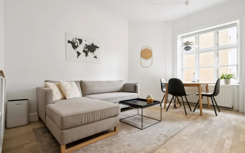 Séjour - Apartment with Historic Charm in Copenhagen Ø