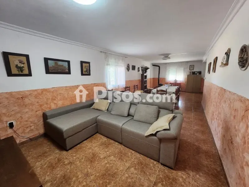 Living Room - Rustic Finca with Pool in Villena