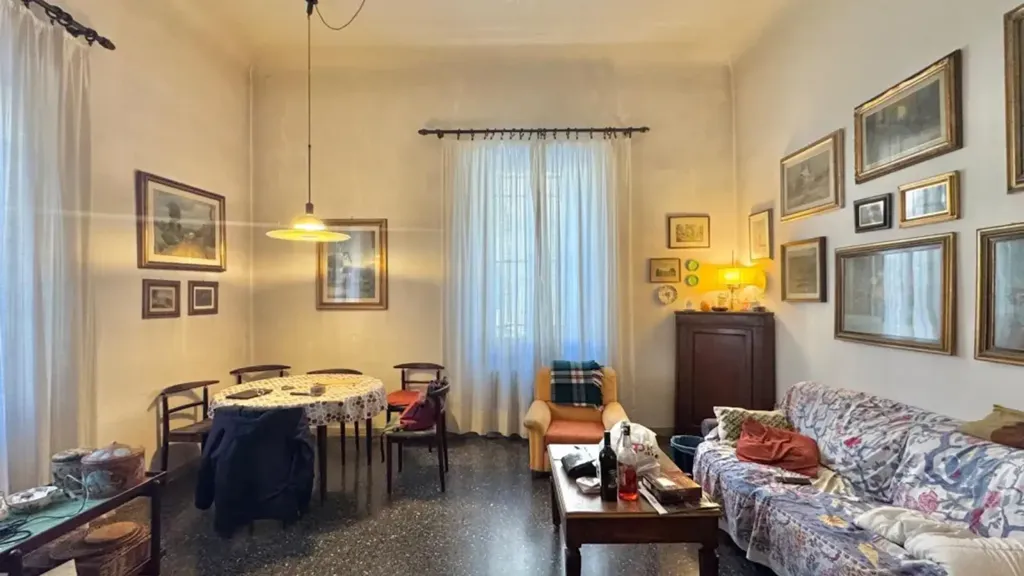 Séjour - Period Apartment with Balcony in Florence