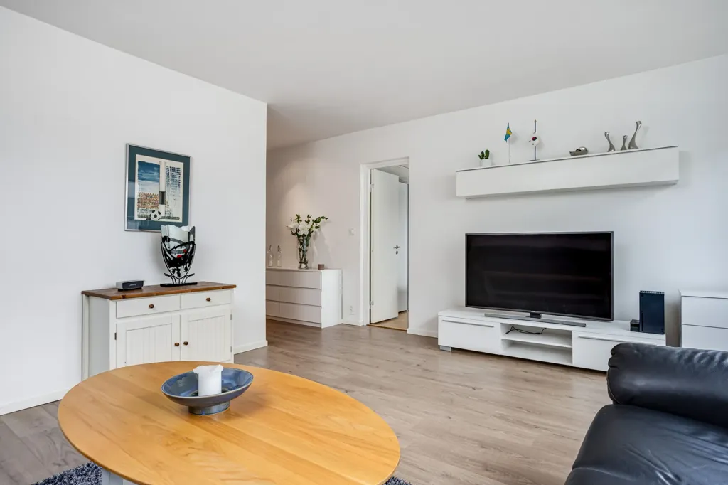 Séjour - Two-Bedroom Flat with Balcony in Halland