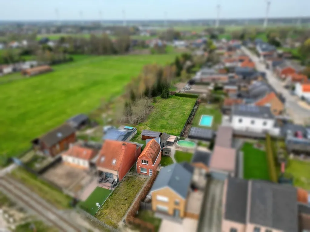 Õhuvaade - Charming House with Garden in Adegem