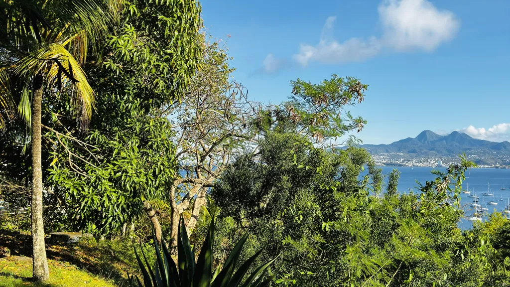 Jardin - Appartement T3 avec Vue Mer à Trois-Îlets