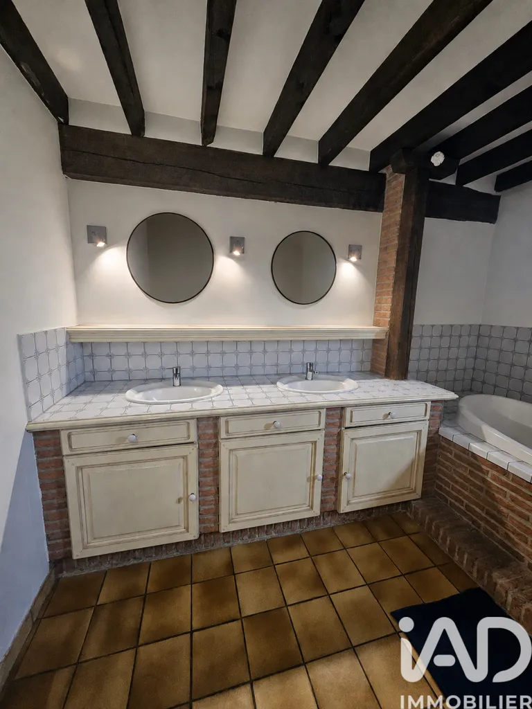 Salles de bain - Longère Charmante avec Jardin à Bosc-Édeline