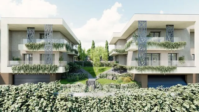 Bifamiliar Villa with Private Garden in Gallarate