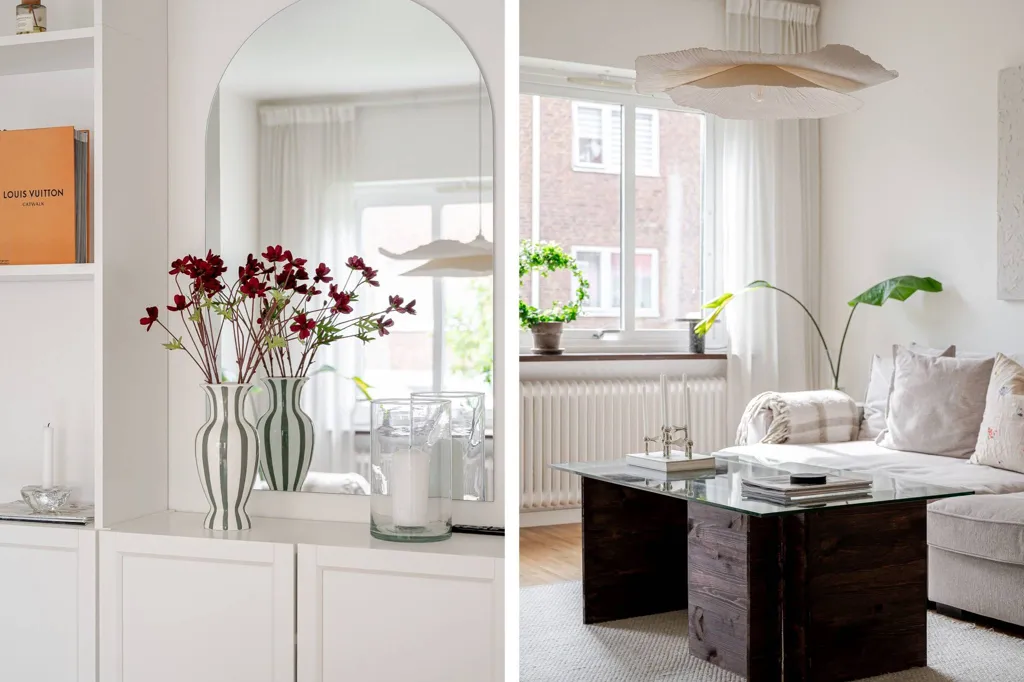 Séjour - Renovated 2-Bedroom with Balcony in Helsingborg