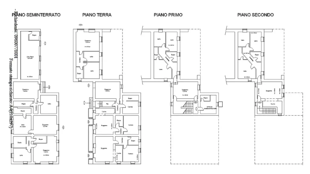 Planimetria - Rustic Farmhouse with Pool in Todi