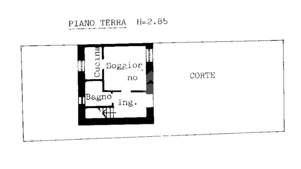 Plan - Semi-detached House with Garden in Nimis