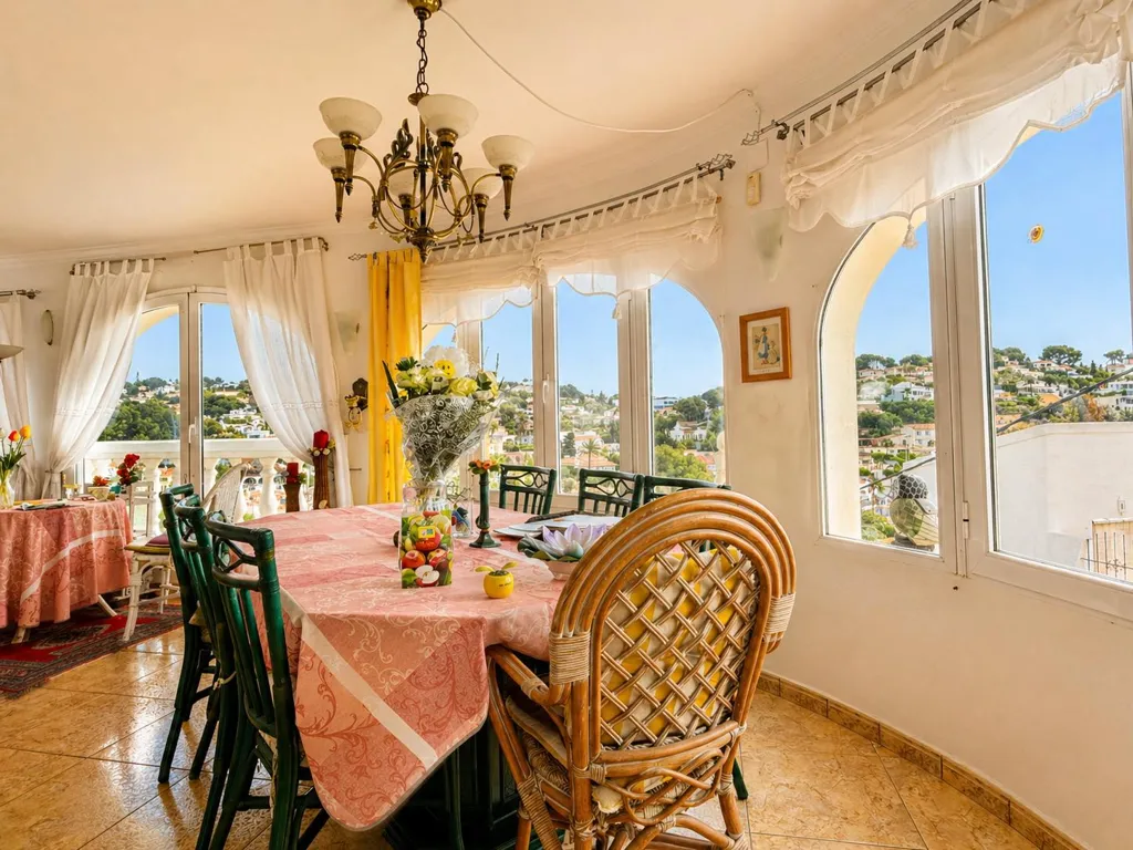 Salle à manger - Sea View Villa with Pool in Benissa Costa