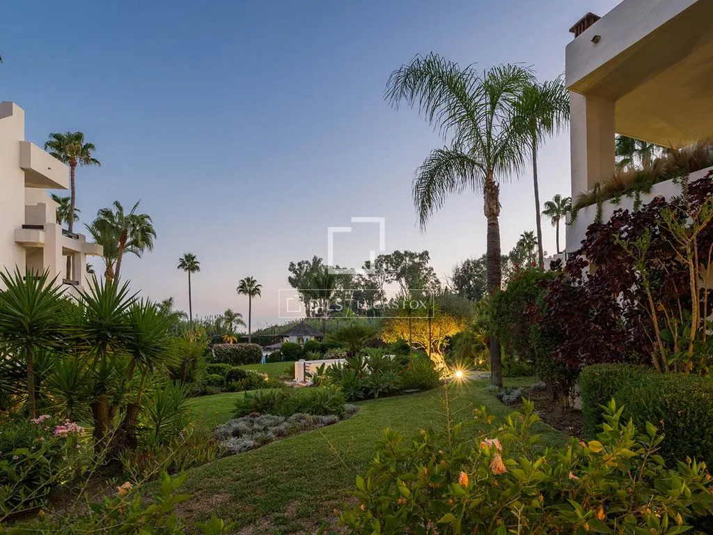 Jardin - Beachfront Apartment with Garden in Estepona