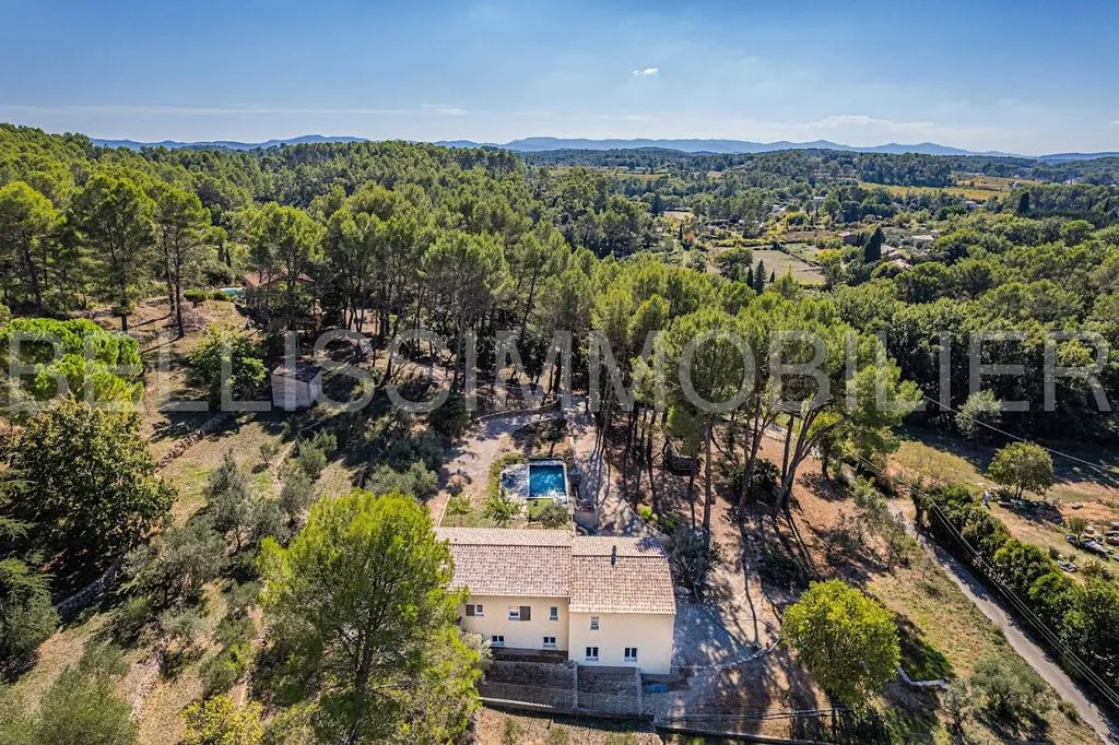 Vista aerea - Luxury House with Pool in Draguignan