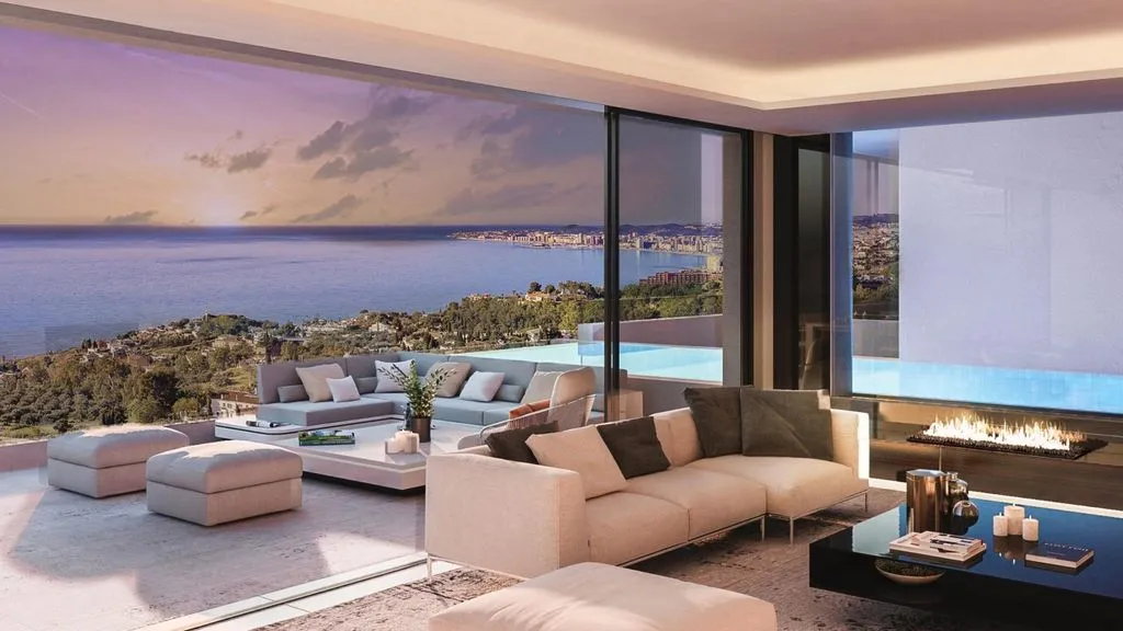 Séjour - Luxury Villa with Sea View in Benalmádena