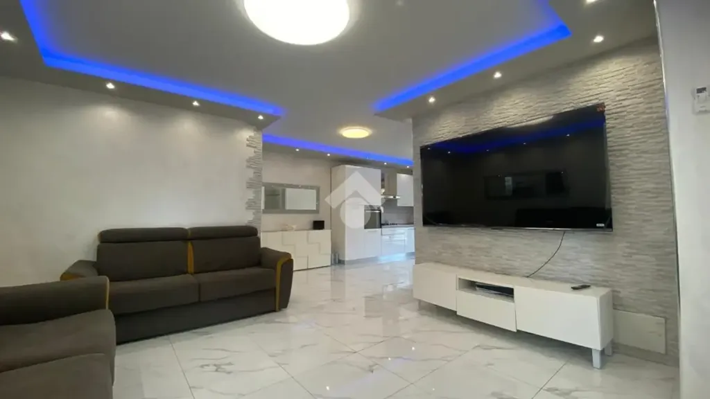 Living Room - Bright 2-Bedroom Apartment with Balcony in Corbetta