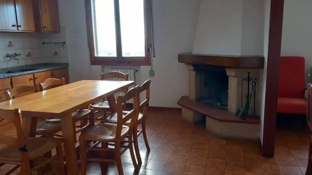 Salle à manger - Apartment with Terraces in Montespertoli