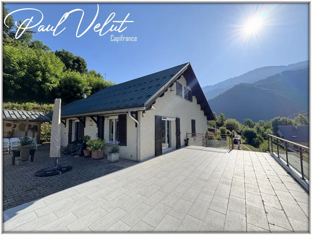 Terrass - Mountain House with Terrace in Allemond