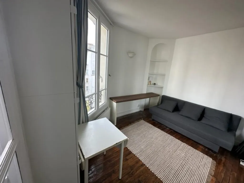 Soggiorno - Studio with Eiffel View on Rue Fondary