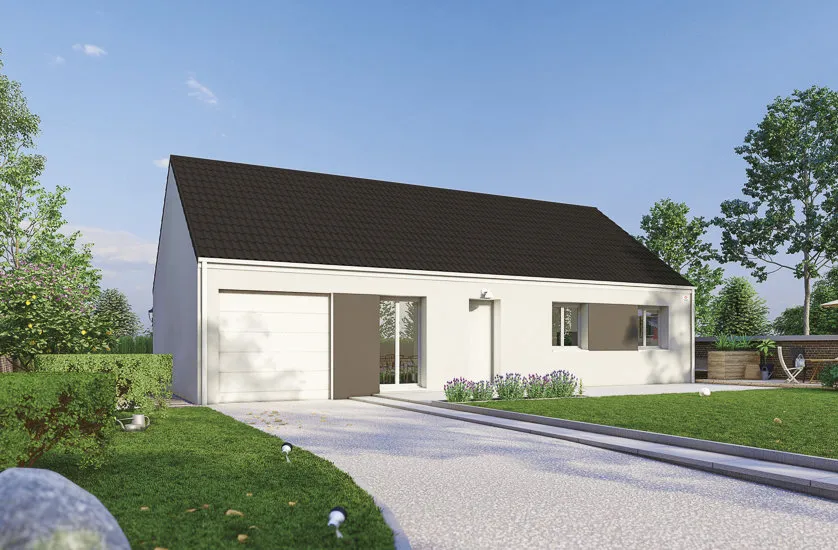 Maison Individuelle avec Garage à Lucquy