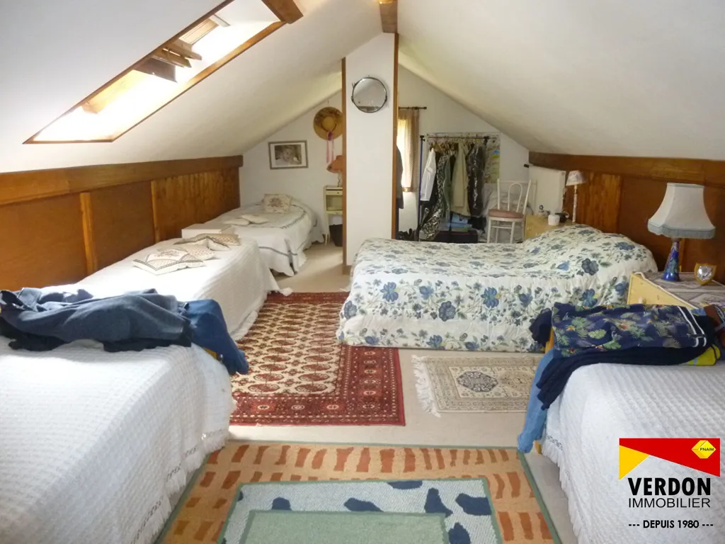 Pièces - Chalet en Pierre avec Vue Montagne à Allos
