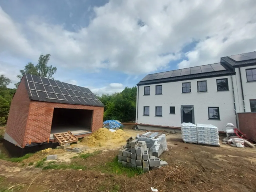 Exterior - New Low-Energy Villa with Terrace in Lasne