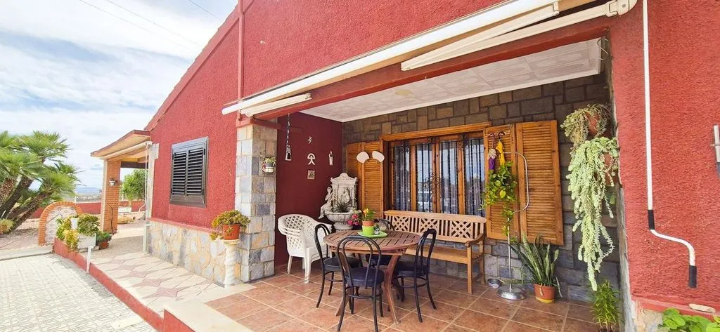 Terrasse - Luxury Villa with Pool in Elche, Valencia