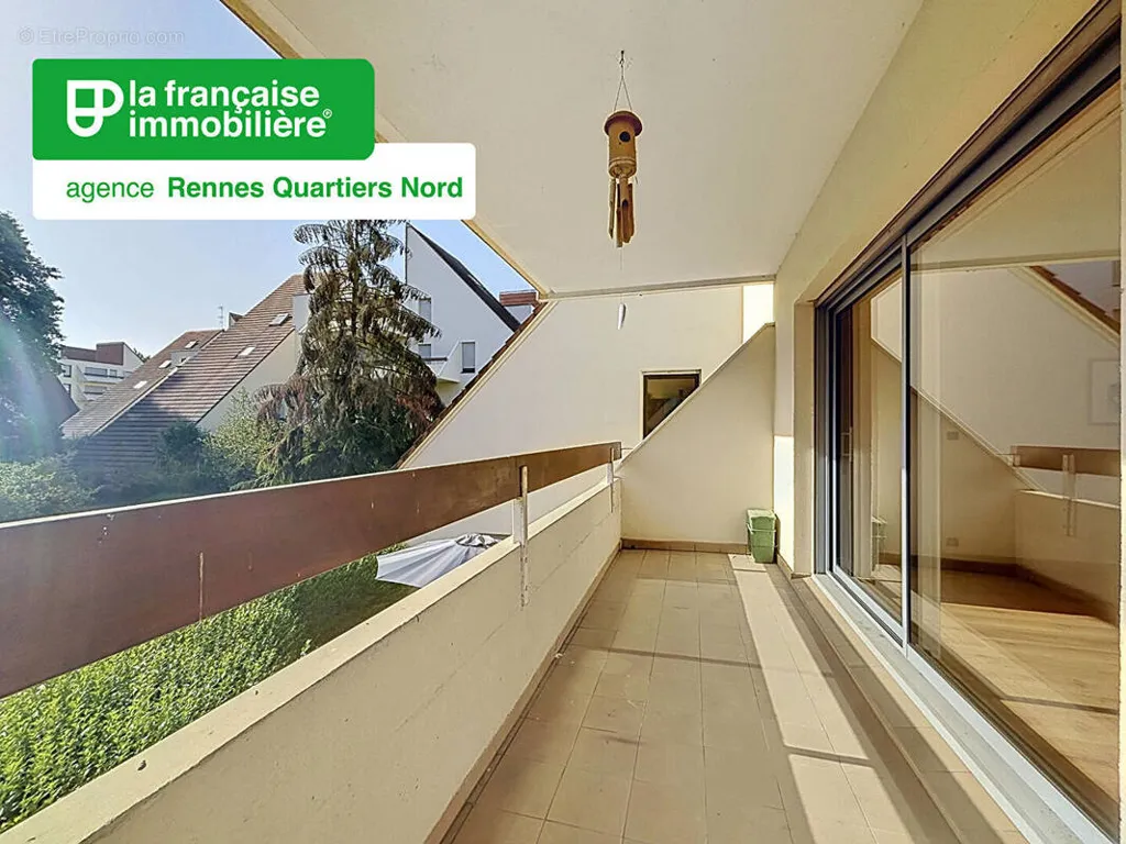 Balcon - Appartement T5 avec balcon à Rennes les Gayeulles