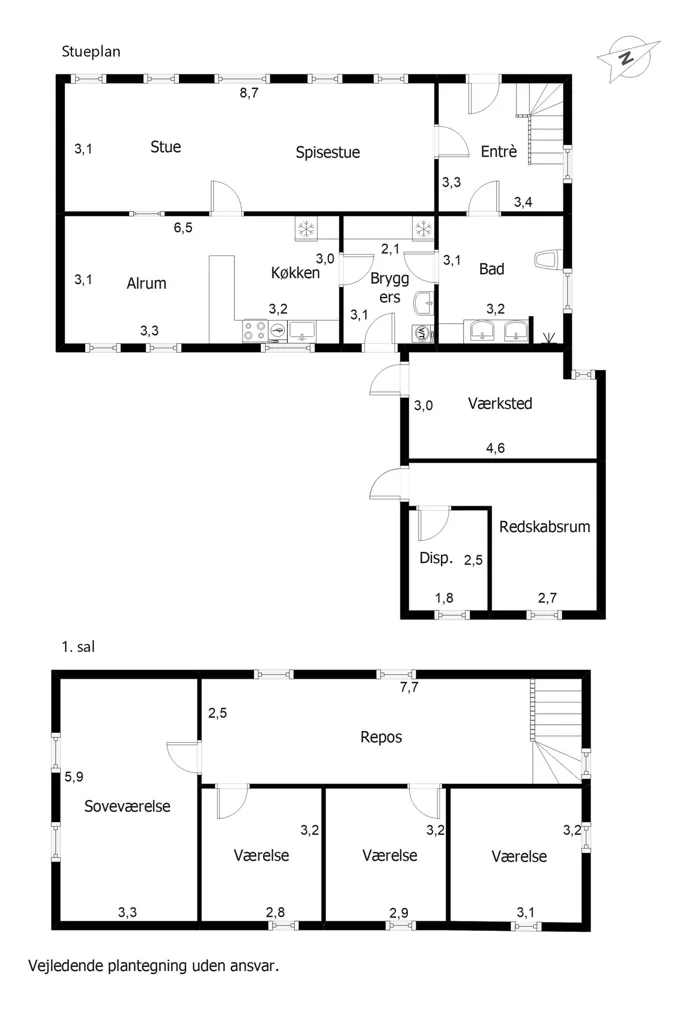 Plaan - Family Villa with Scenic View in Elstrup
